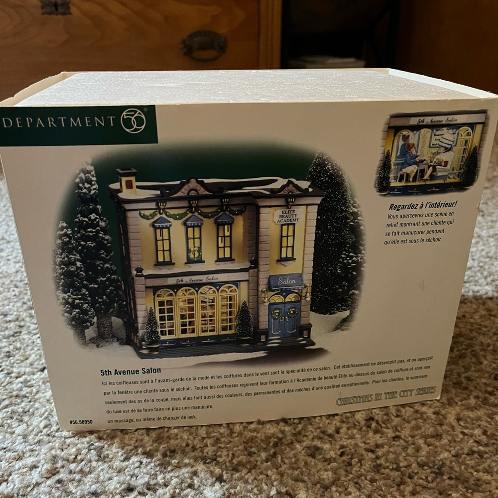 Department 56 5th Ave Salon